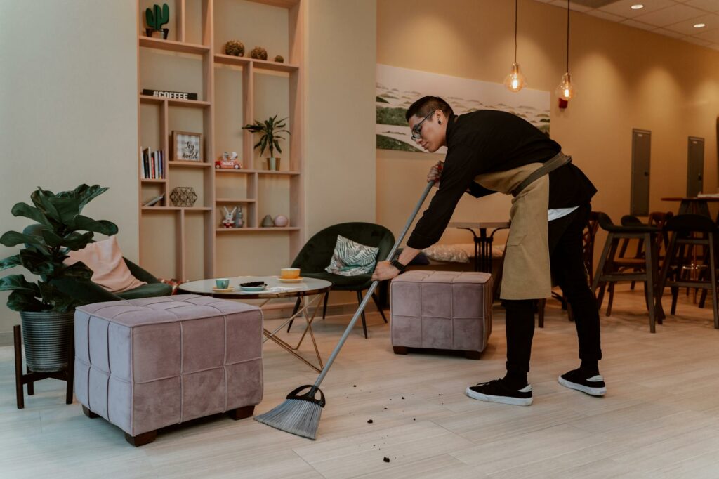green cleaning solutions for your hard floors